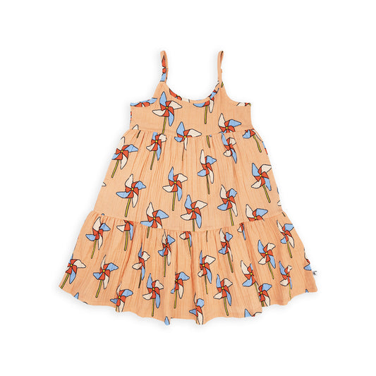 Pinwheel - Flared Halter Dress