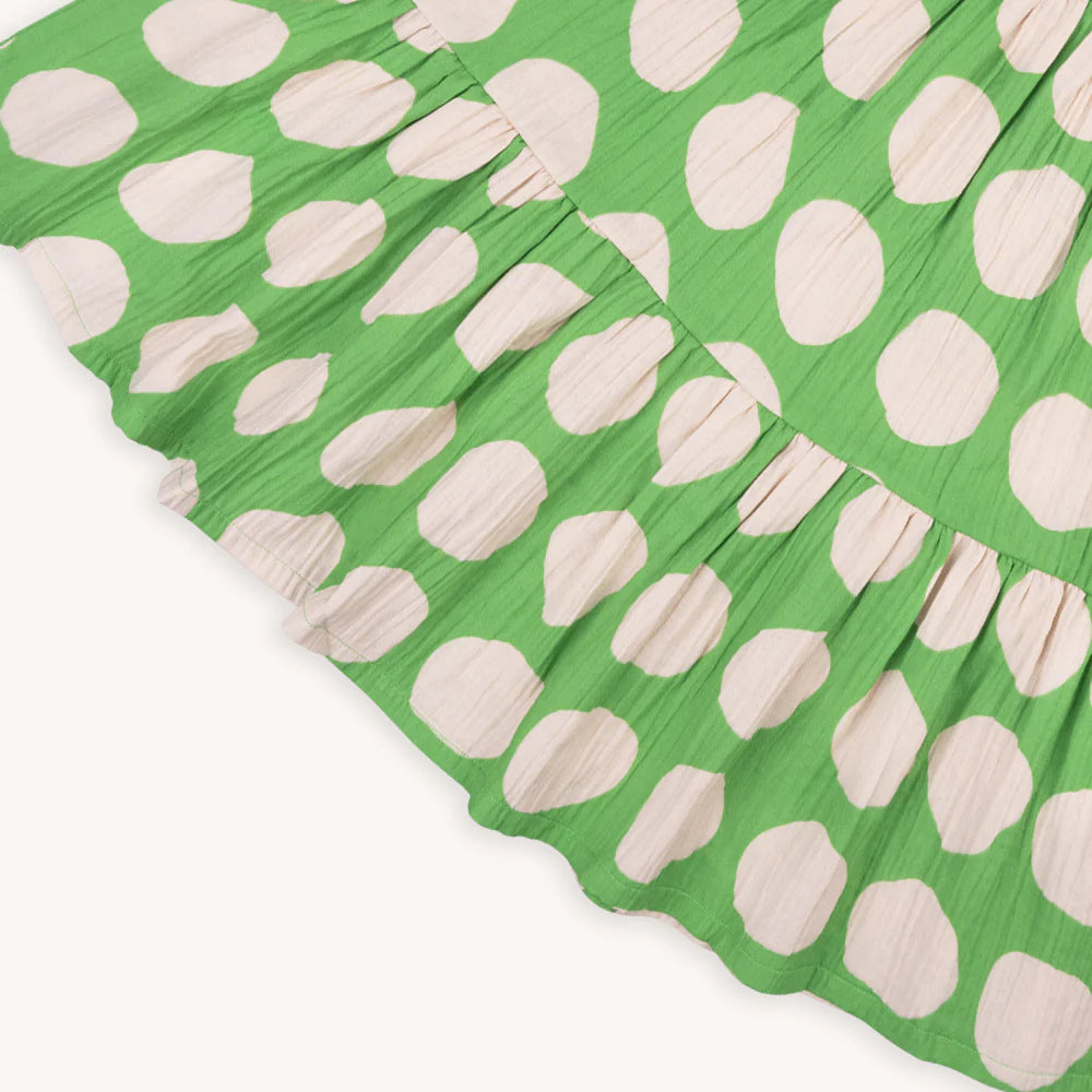 Super Dots - Flared Halter Dress