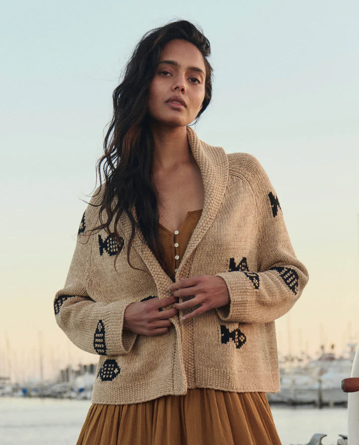 Swimming Fish Cardi