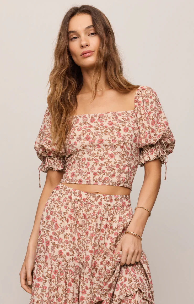 Moira Floral Top-SDS