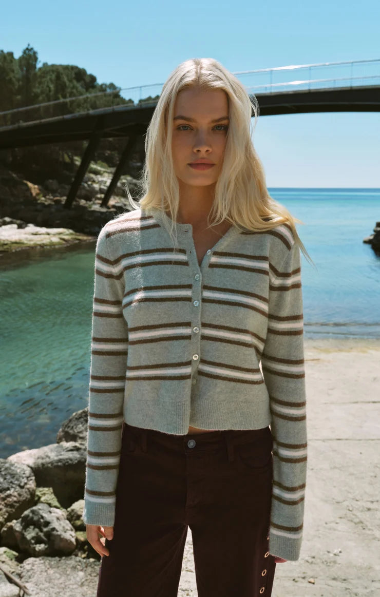 Medina Stripe Cardi-AQC