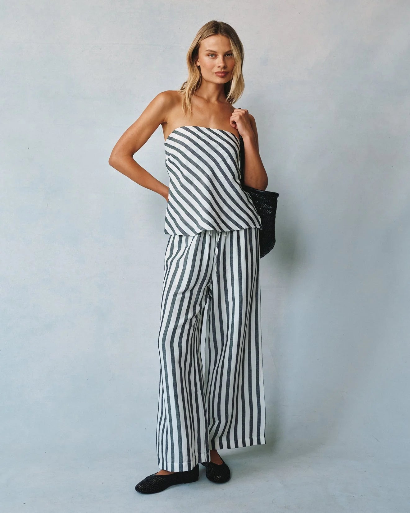 Bias Strapless Top