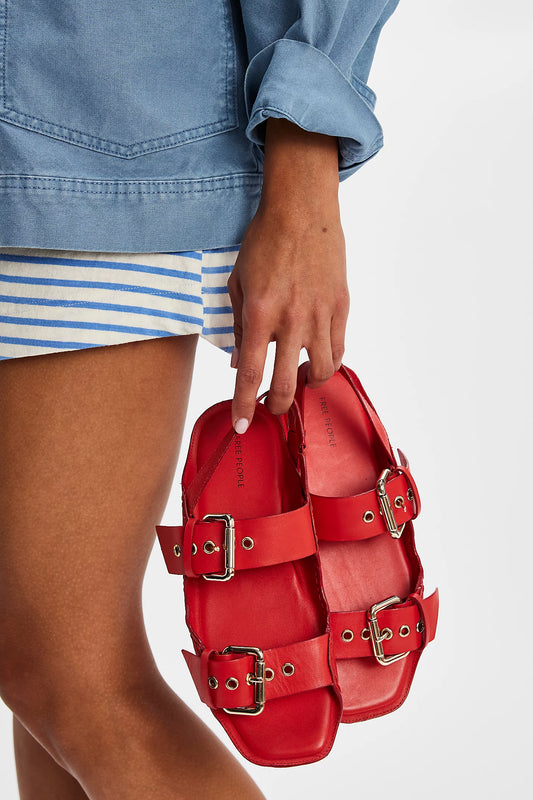 Blossom Buckle Sandal