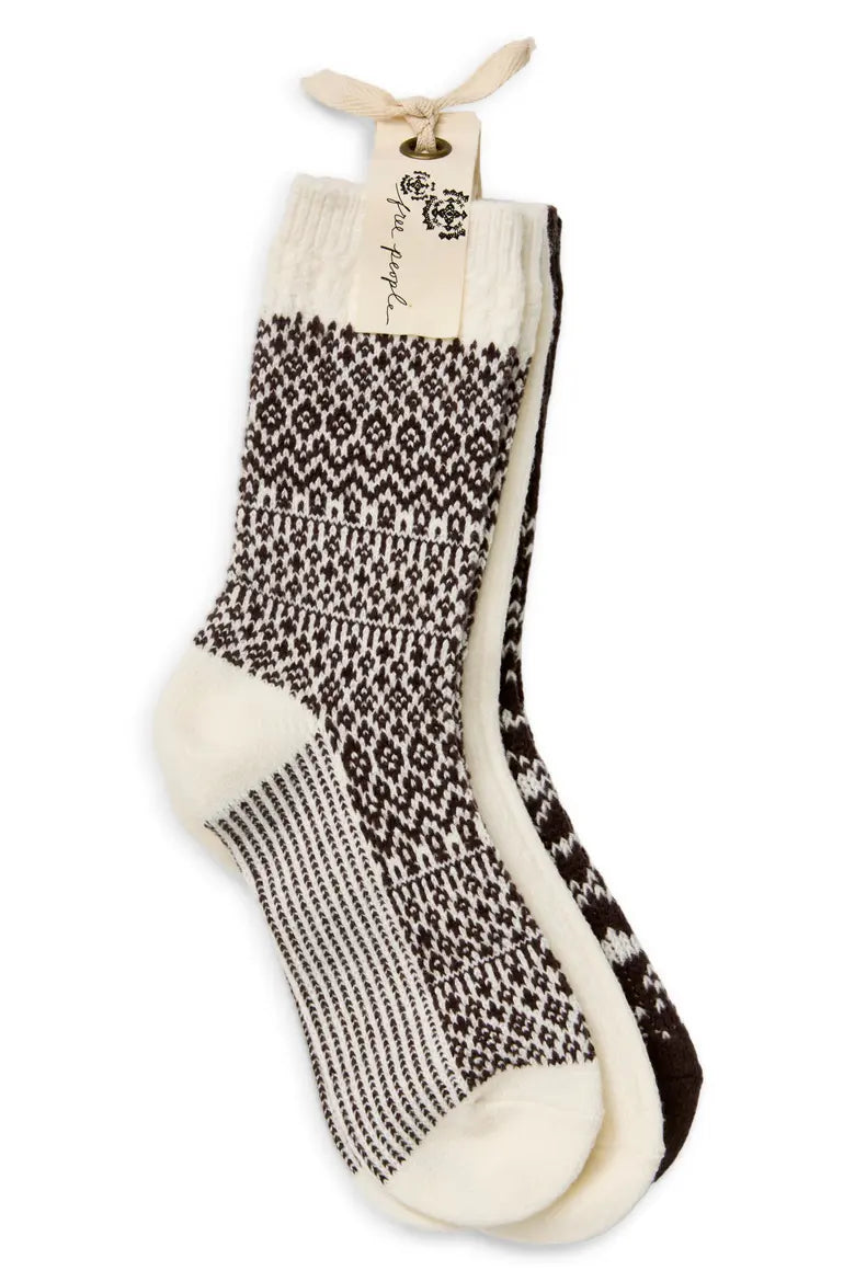 Nordic Knit Socks