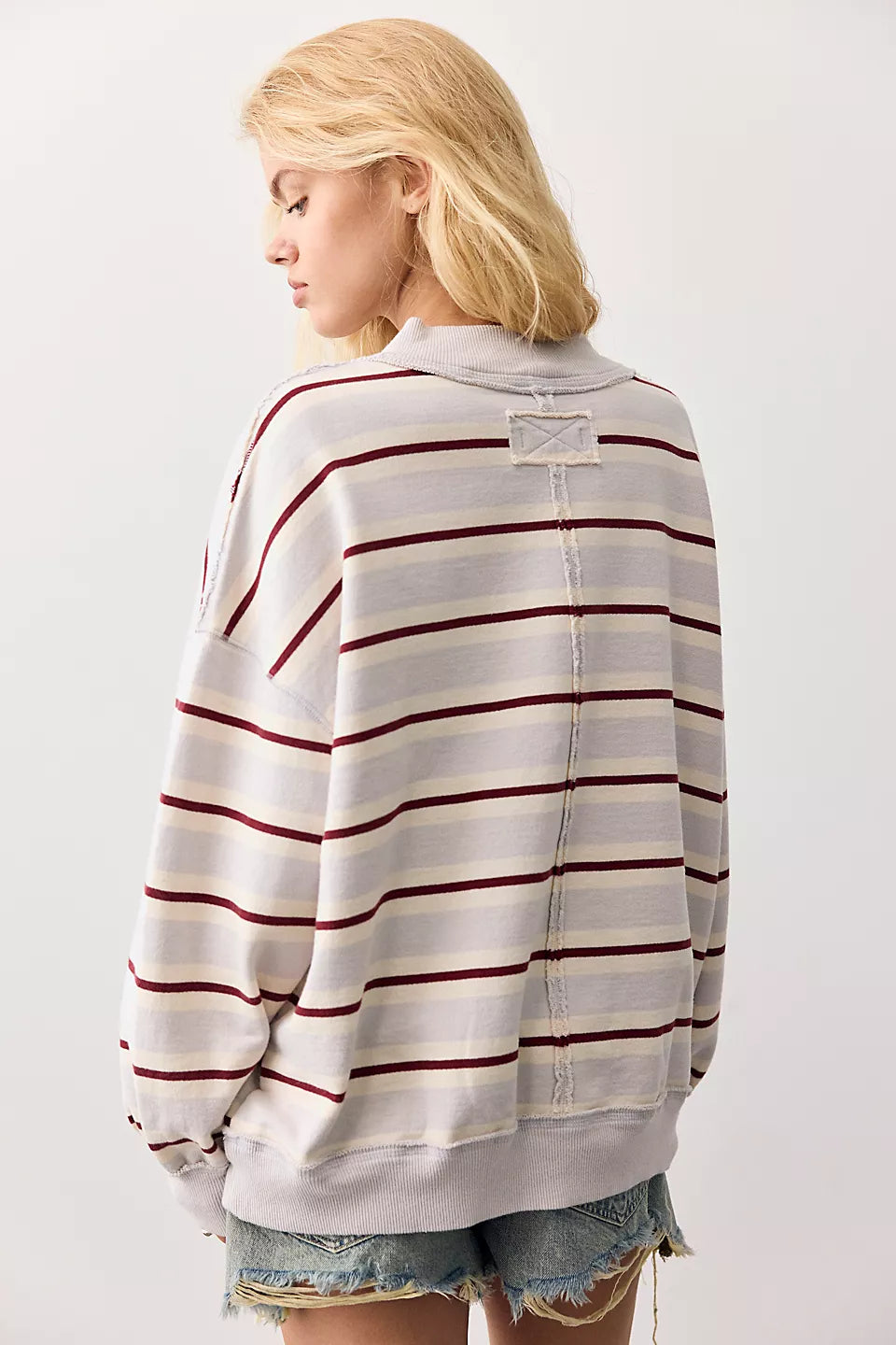 Palm Spring Stripe Pullover