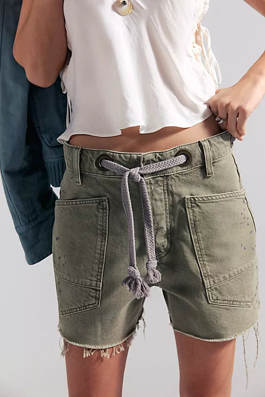 Moxie Shorts-Fern