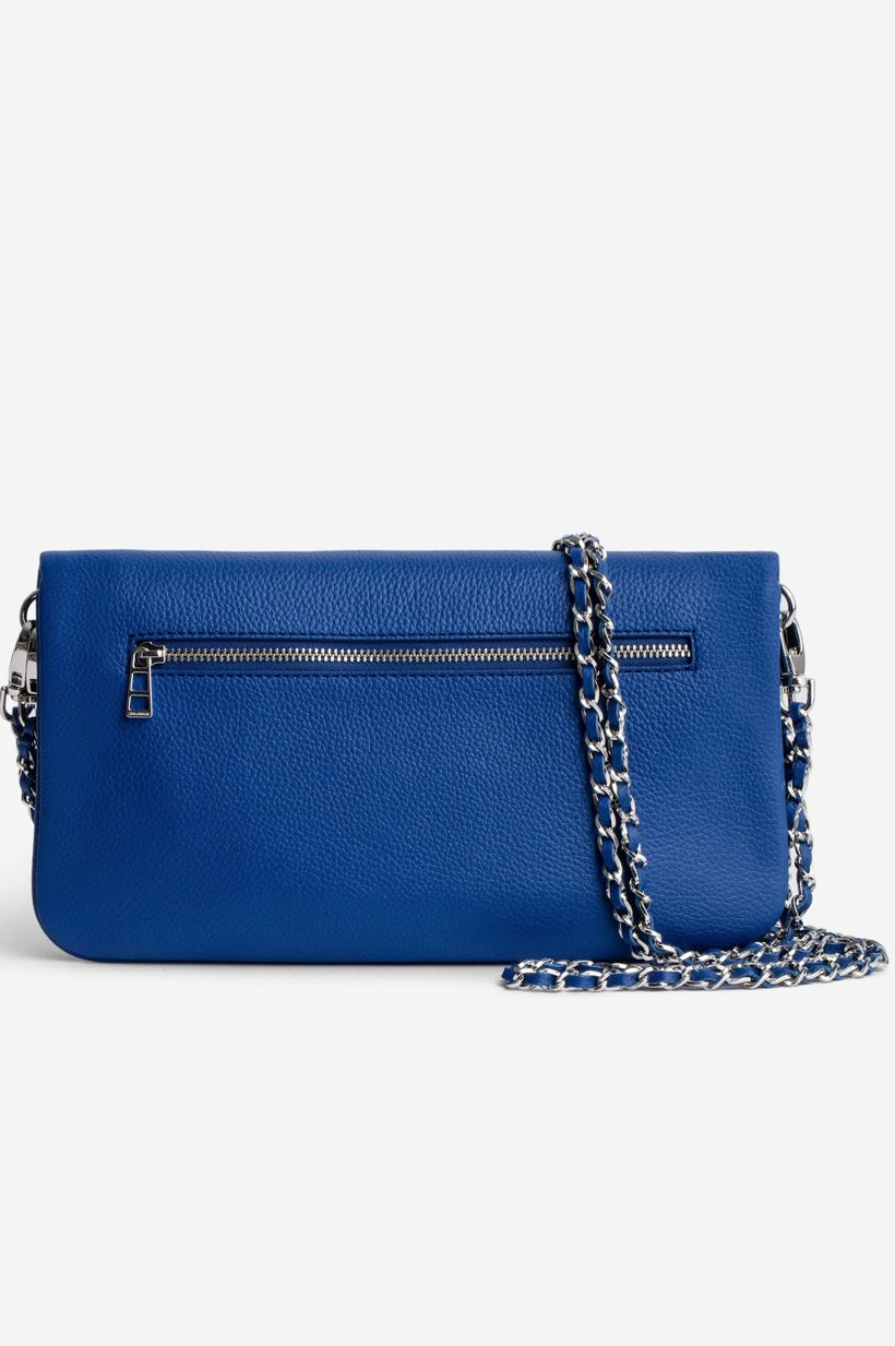 Rock Grained Leather Handbag - More Colors