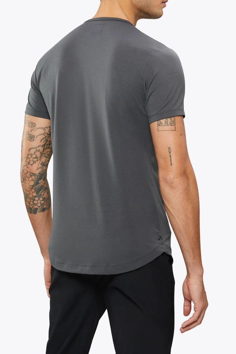 AO Henley Curve Tee