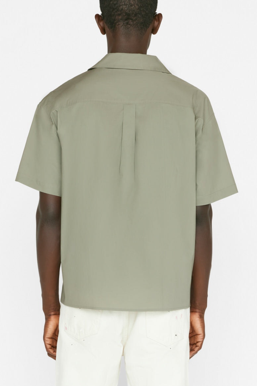 Soft Cotton Camp Collar Shirt