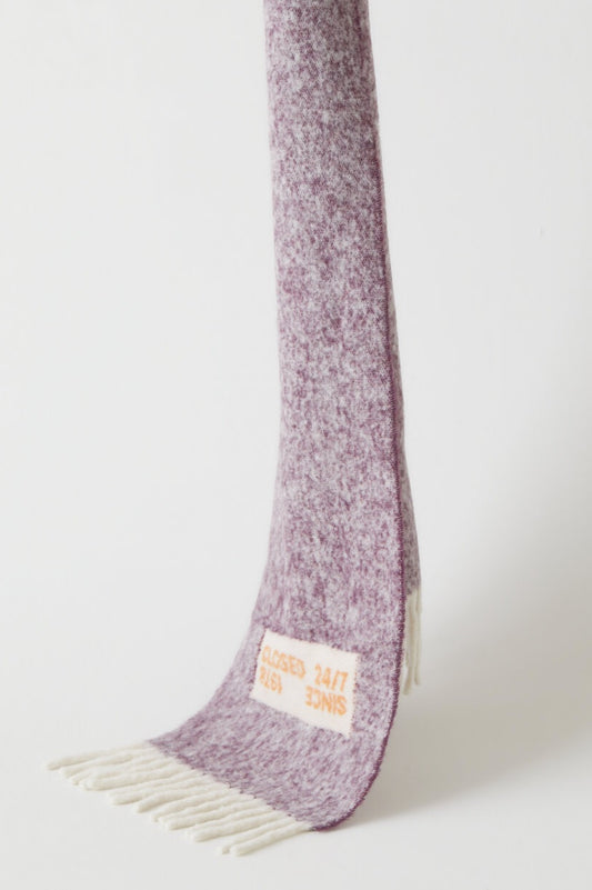 Fluffy Jacquard Scarf