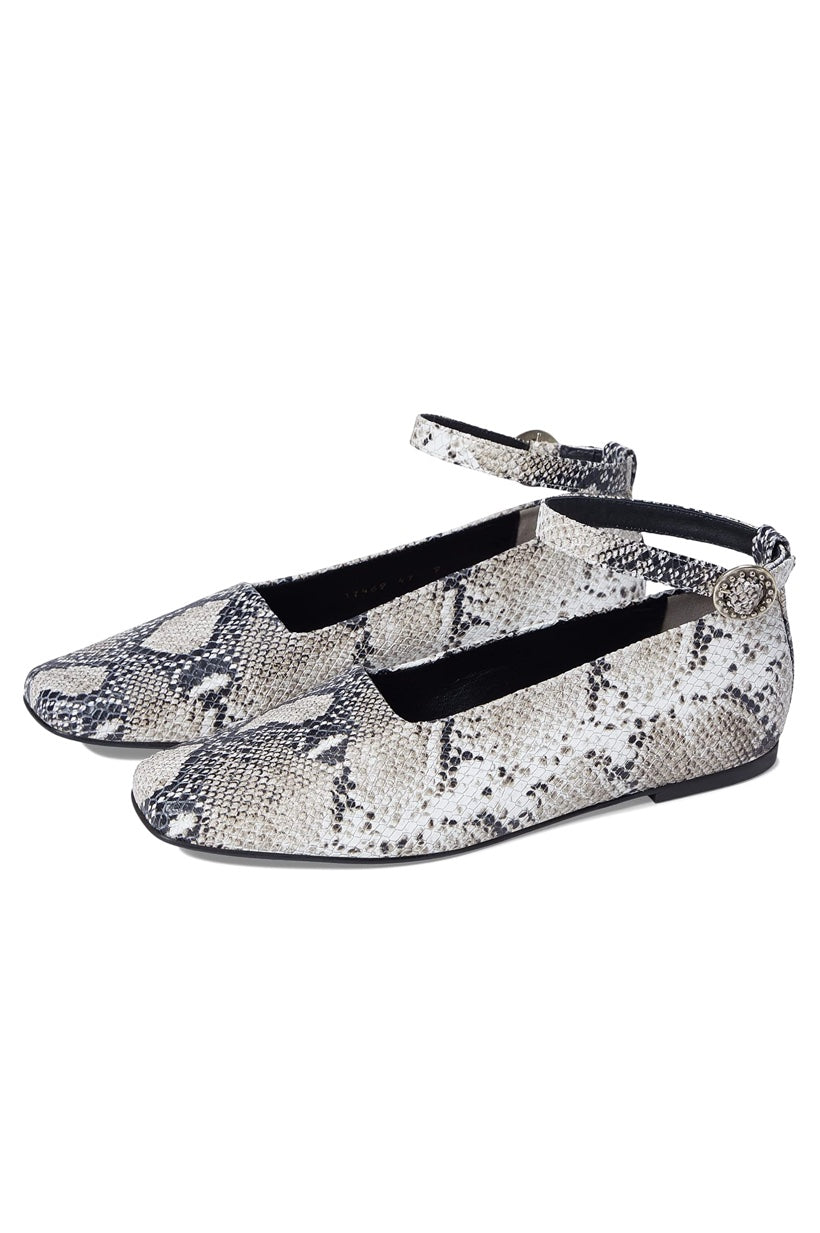 Aria Ankle Strap Flat