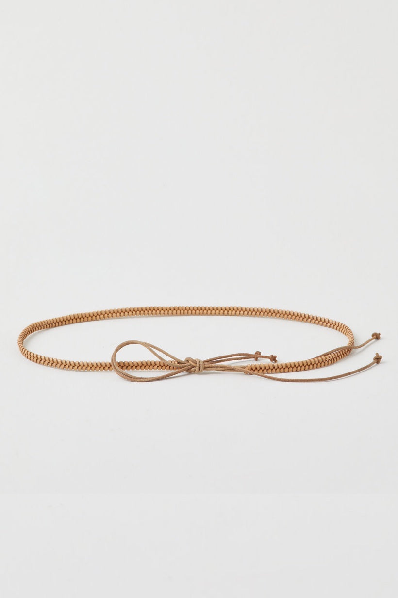 Narrow Leather Belt