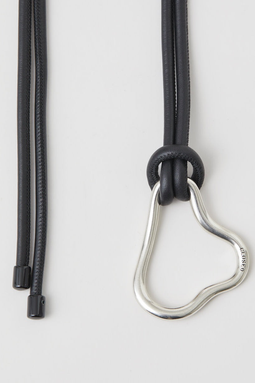 Leather Belt with Decorative Detail