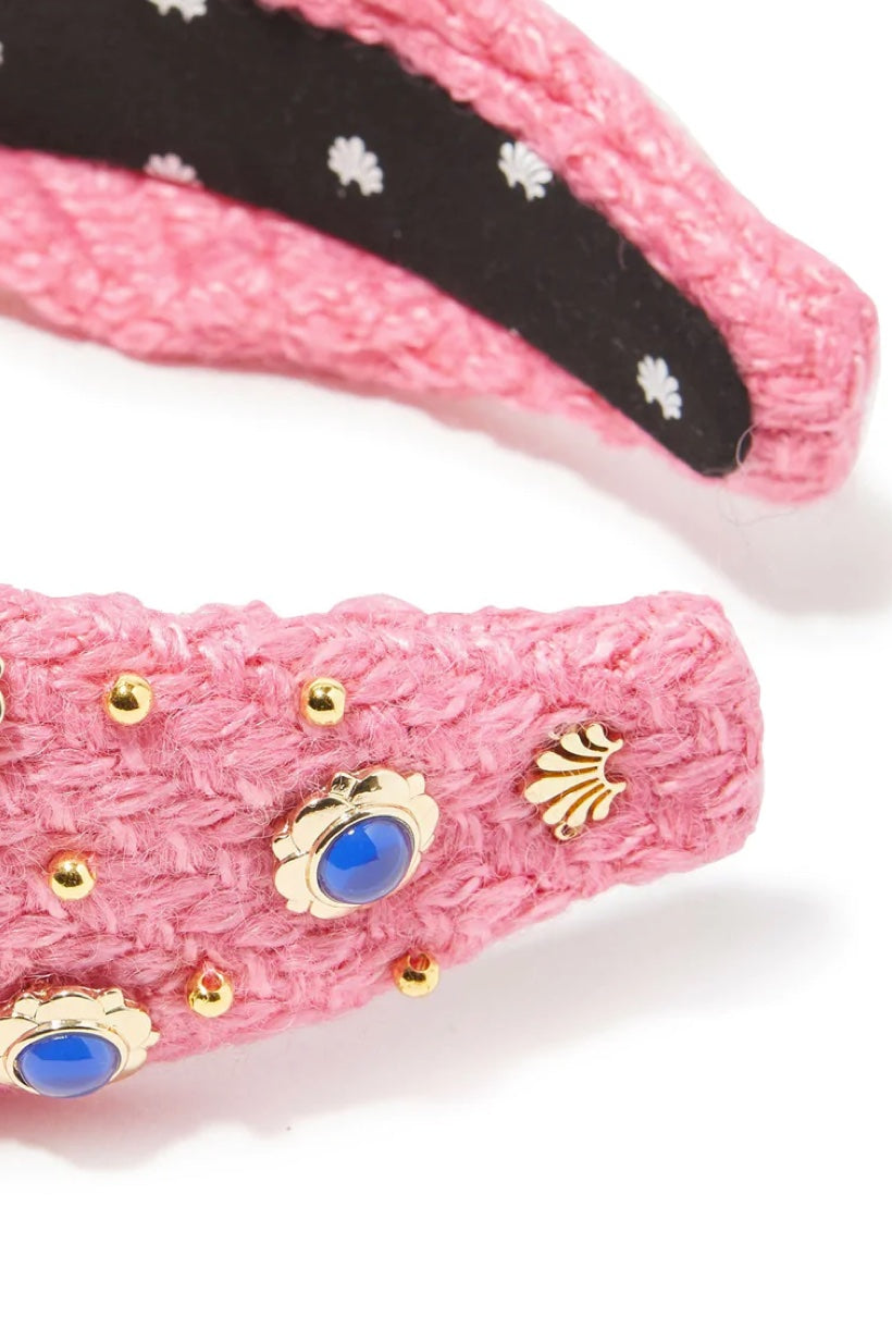 Eva Cabochon Knotted Headband