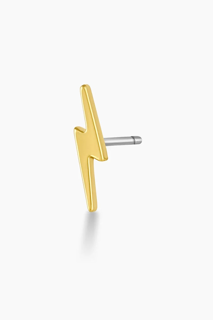 Lightning Charm Stud