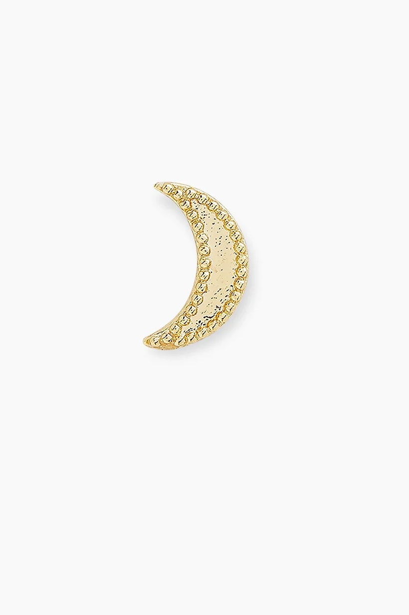 Moon Charm Stud