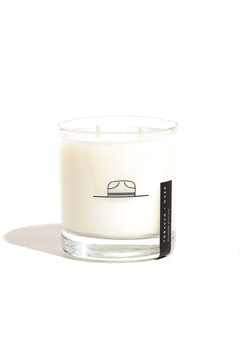 Tobacco + Musk Candle
