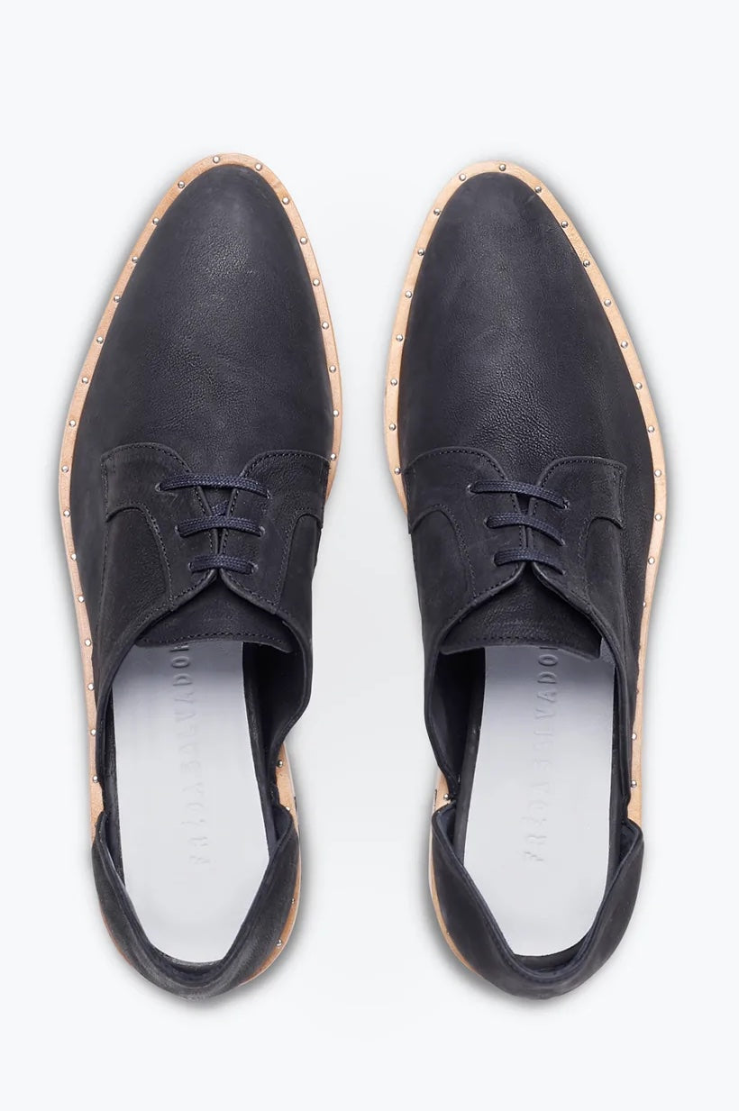 Wit D'Orsay Lace Up Oxford