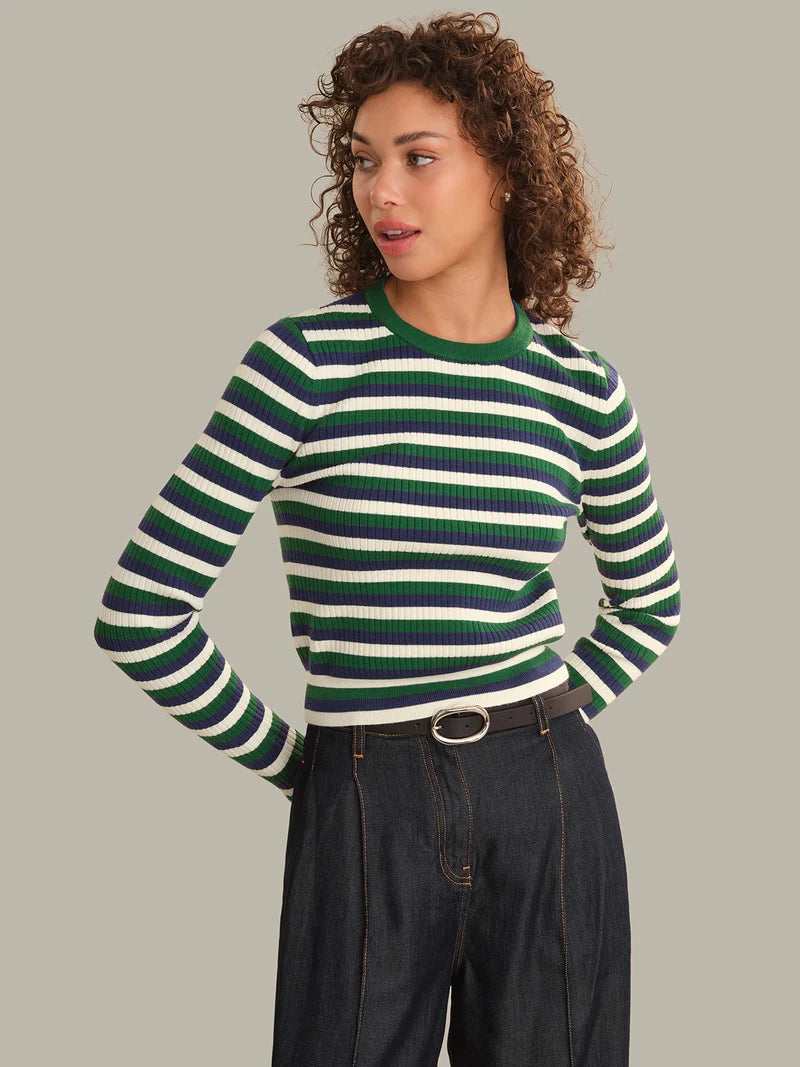 Callum-green stripe