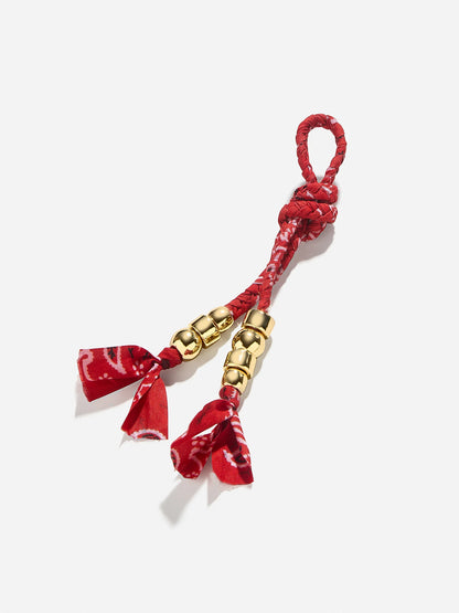 Braided Bandanna Bag Charm