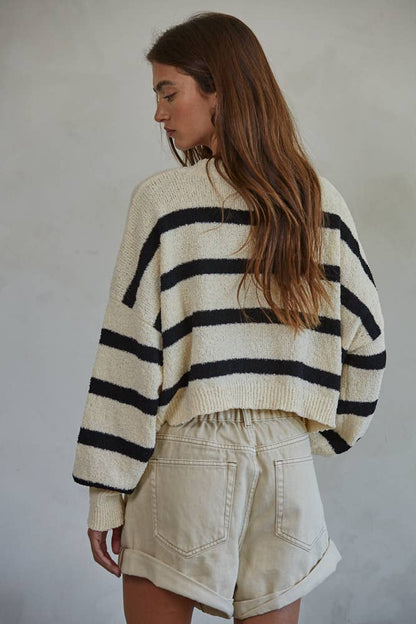 Striped Crewneck