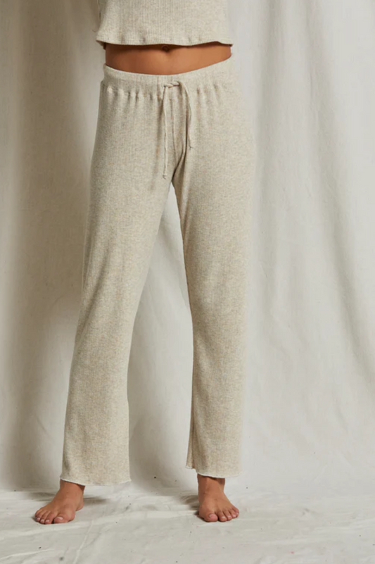 Leann Sweater Rib Straight Leg Pant