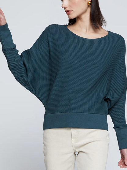 Luxe Thermal Dolman Boatneck