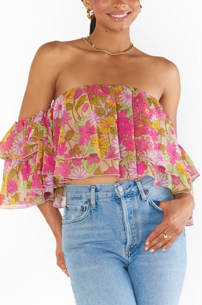 Rosella Ruffle Top