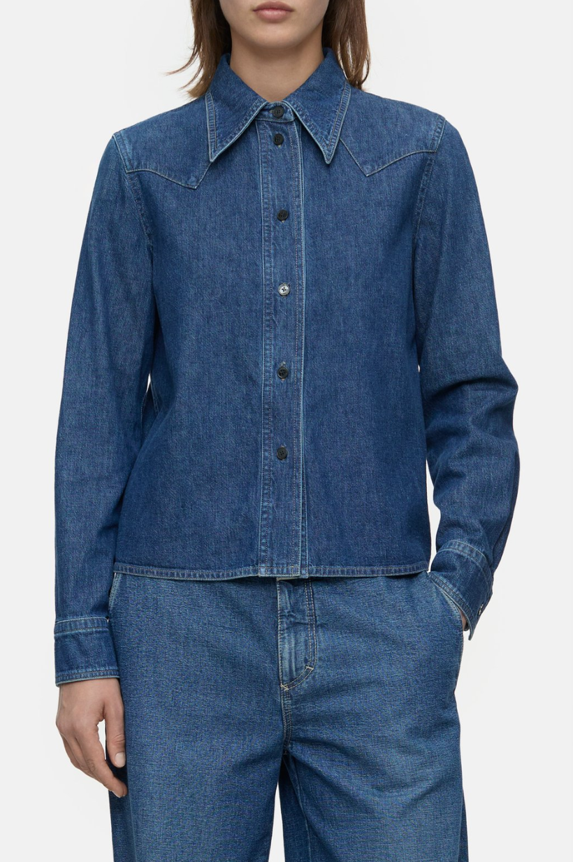 Denim Western Shirt