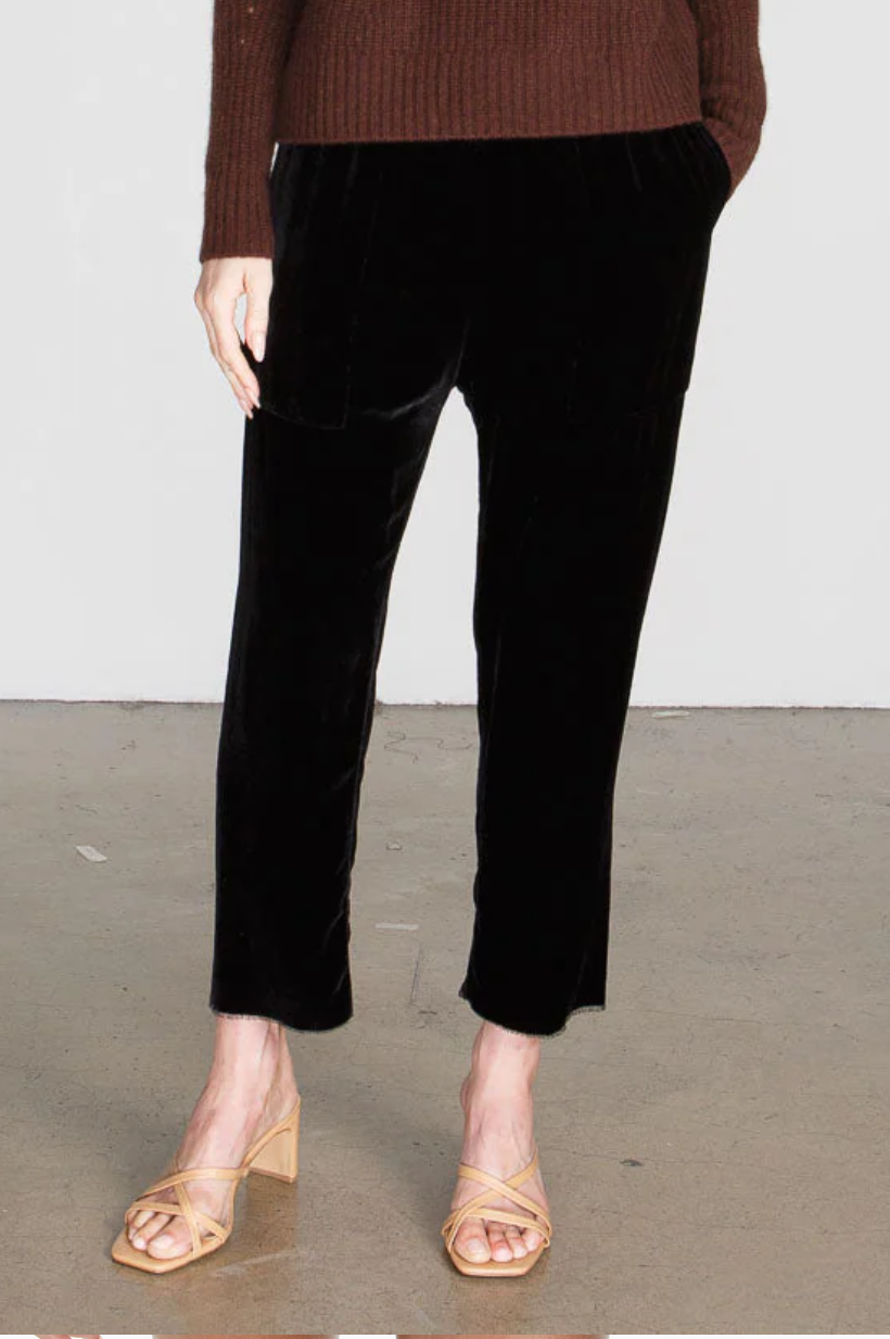 Erika Velvet Drop Pant