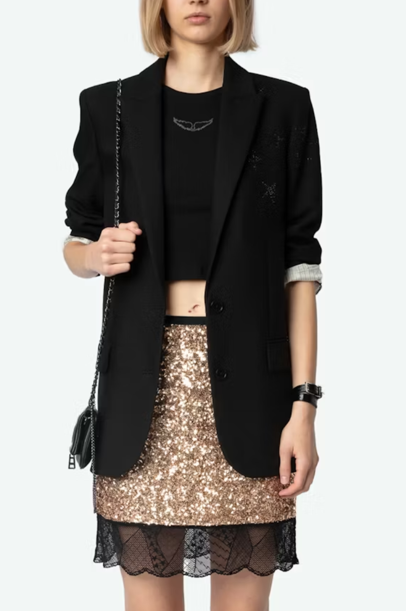 Justicias Sequin Skirt