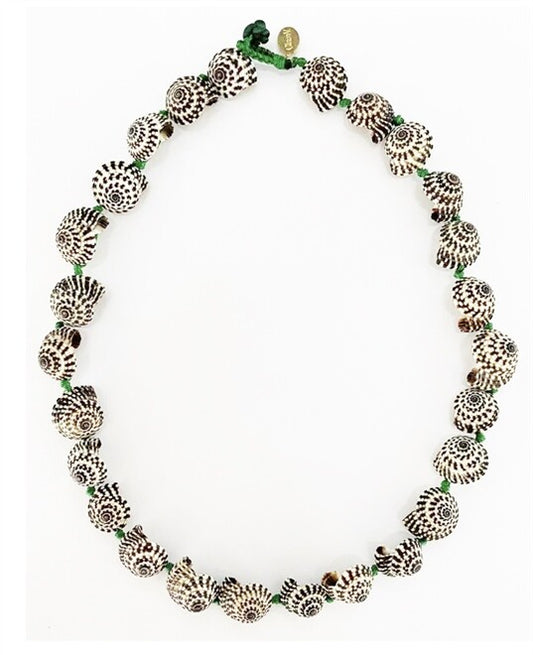 Checker Shell Necklace