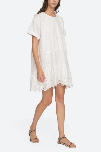 Elysse Embroidery Tunic Dress - More Colors