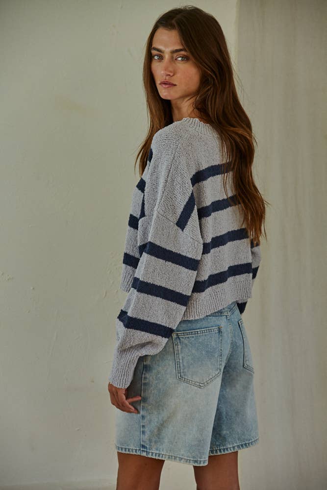 Striped Crewneck