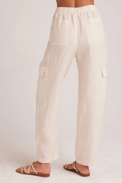 Pleated Cargo Trousers