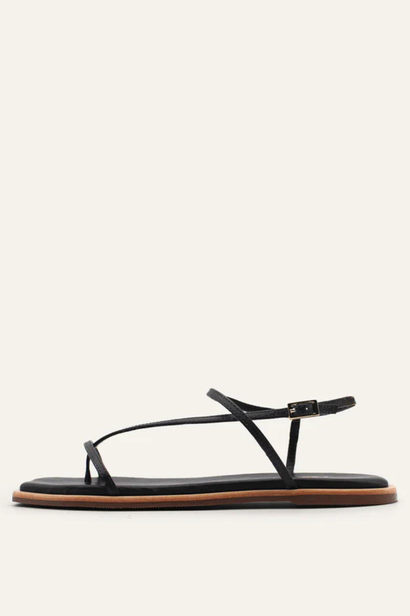 Alayta Square-Toe Naked Sandals