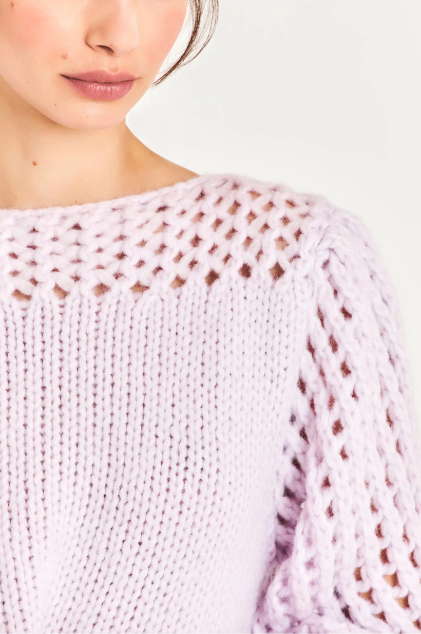 Larson Crop Pullover Sweater