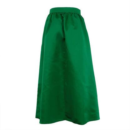 Satin High-Waisted Skirt