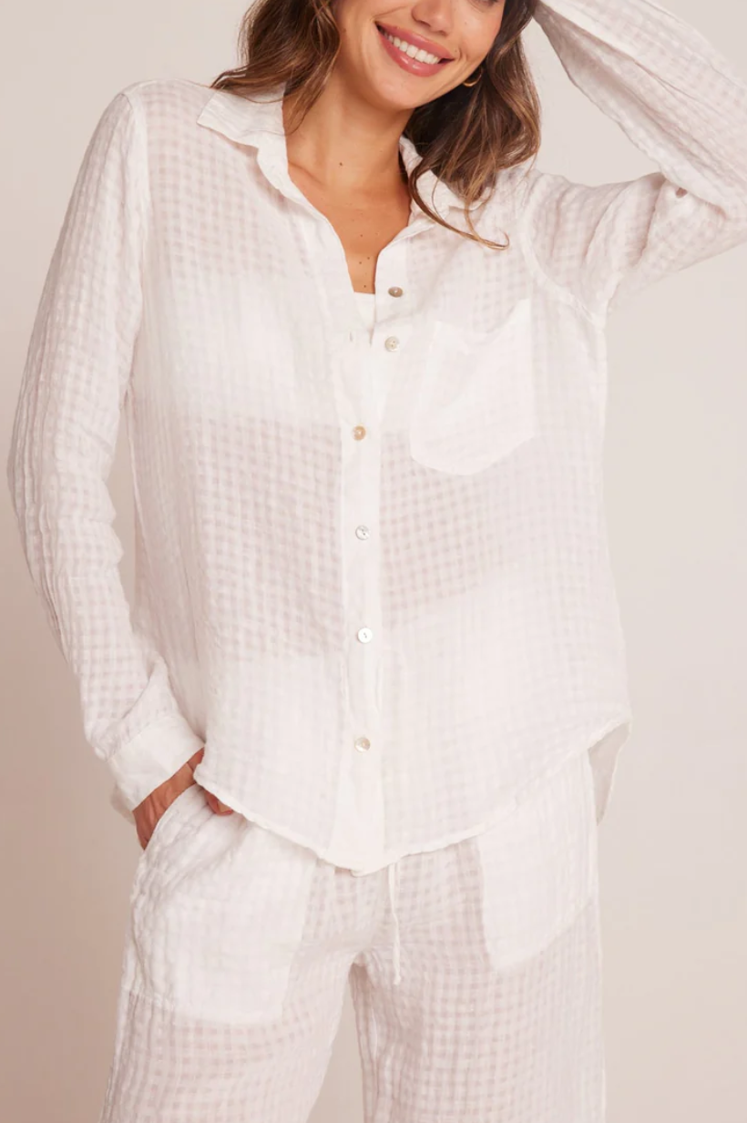 Oversized Pocket Button Down