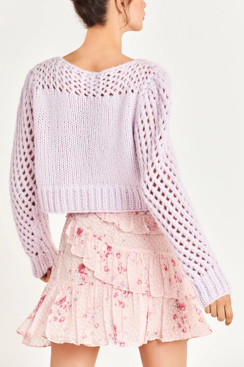 Larson Crop Pullover Sweater