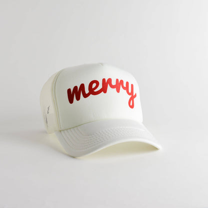 Merry Recycled Trucker Hat