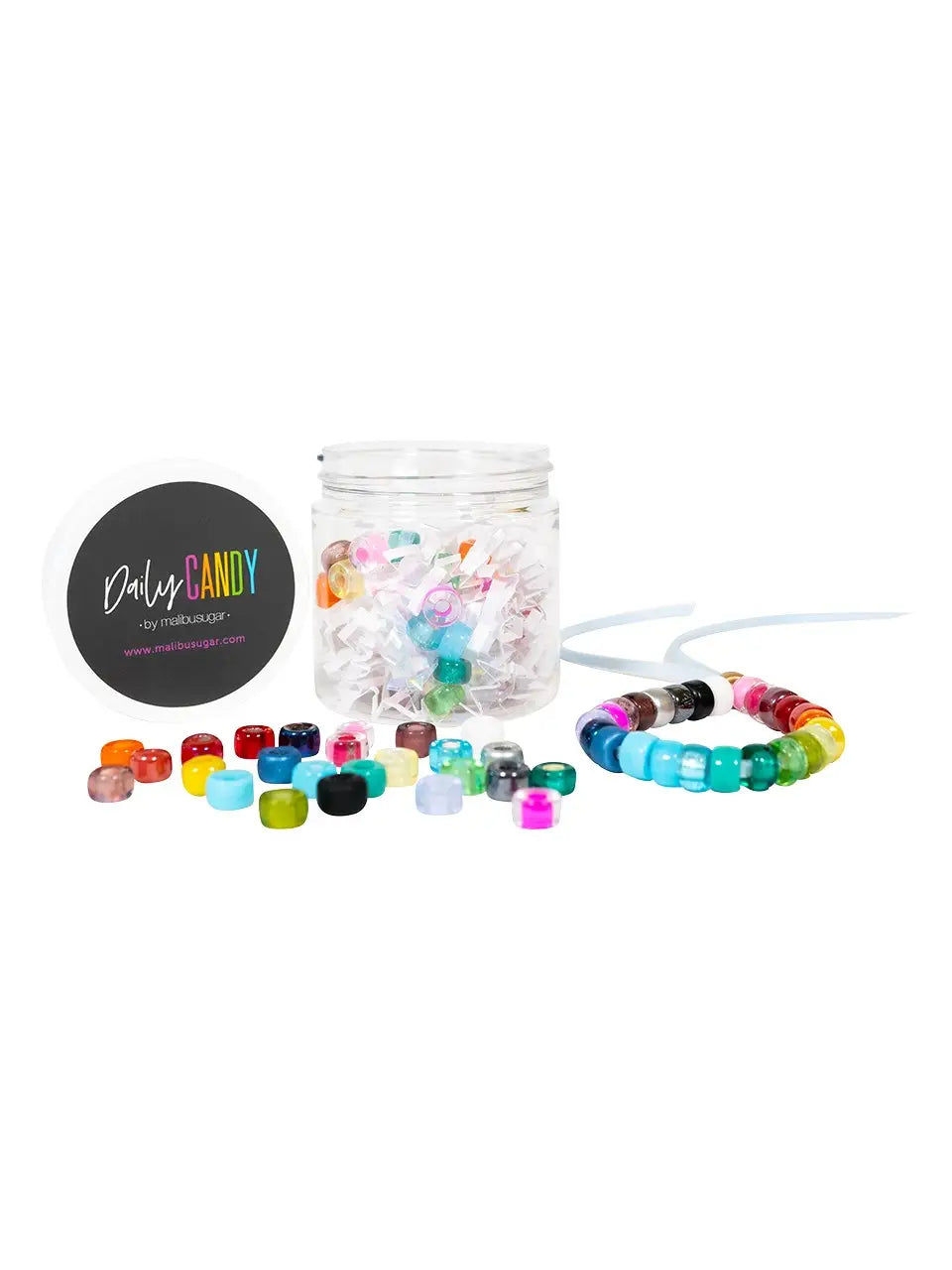 DIY Daily Candy Rainbow Beaded Bracelet Kit