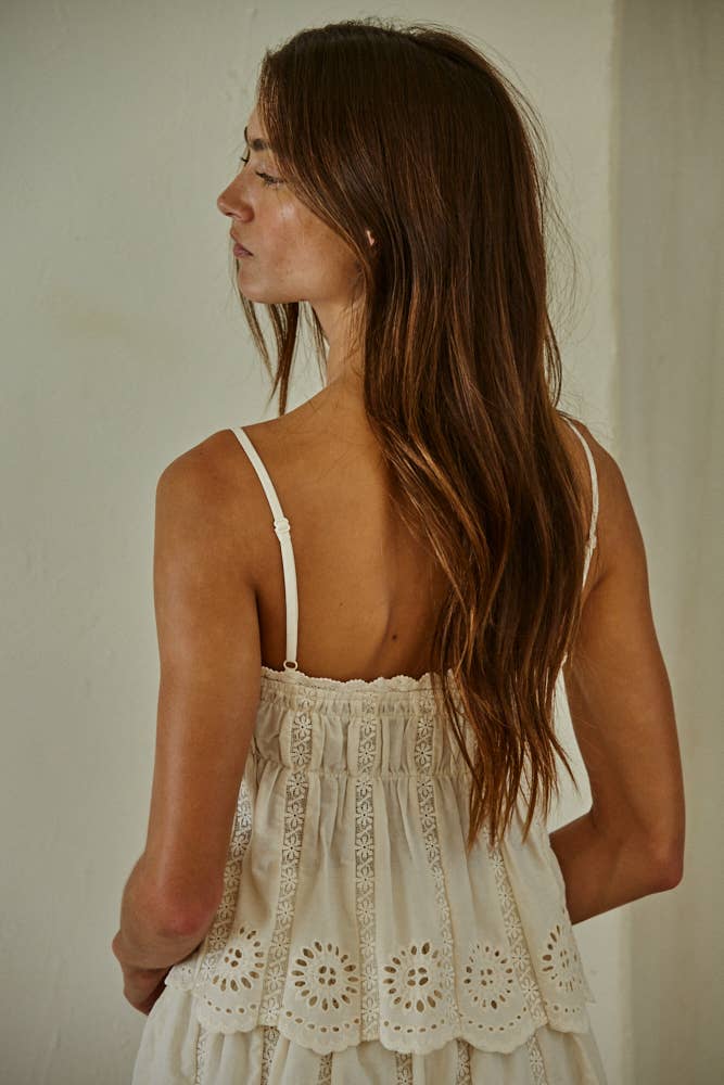Eyelet  Top
