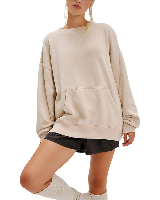 Slow it Down Pullover-OAT
