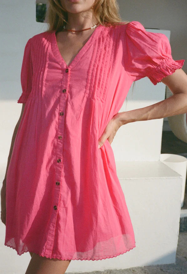 Nayara Dress-Guava