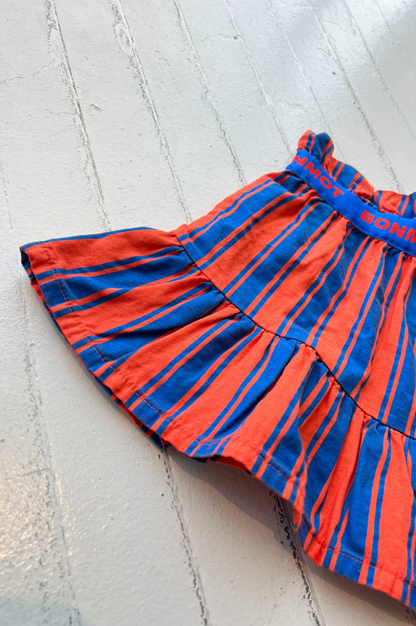 Mini Skirt Vertical Stripes