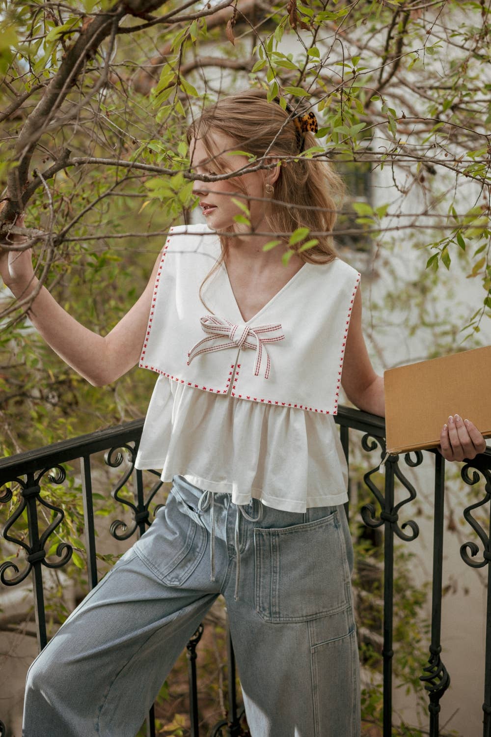 SAILOR COLLAR  TOP