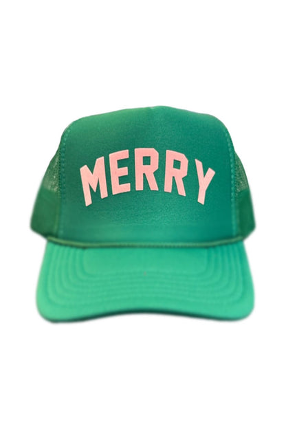 MERRY Green Trucker