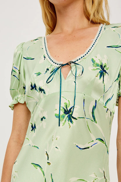 Allison Dress-Mint