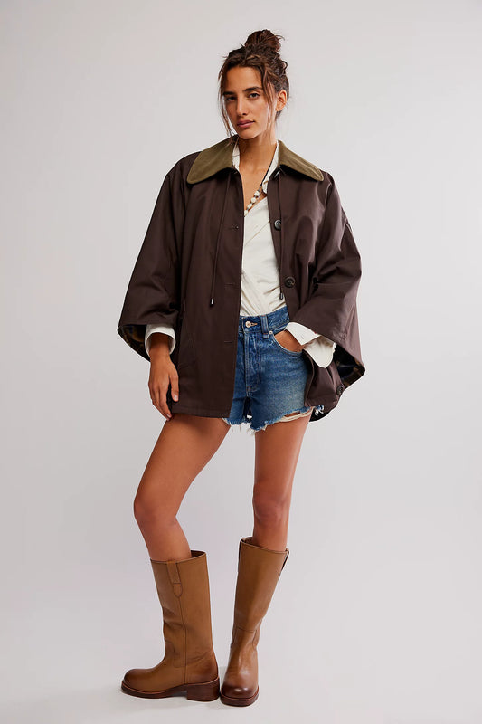BAILEY CAPE - MOCHA